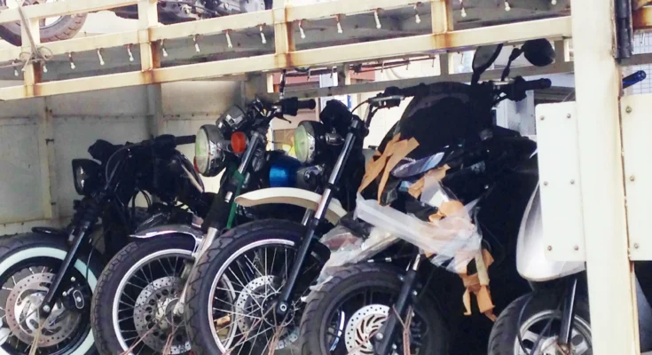 大阪バイク廃車